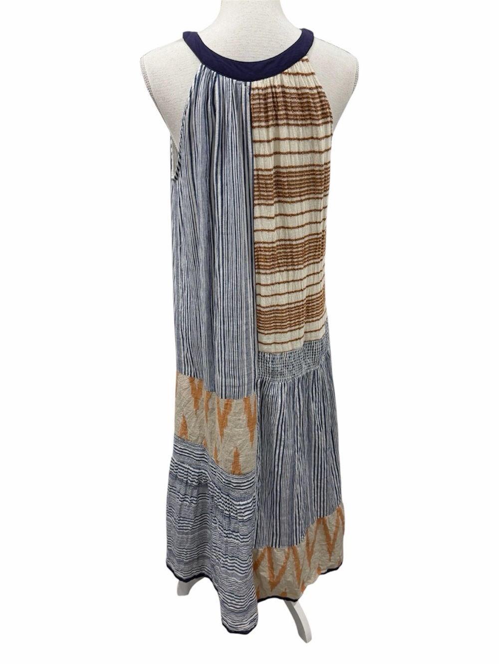Anthropologie THML Mixed Print Boho
Patchwork Halter Maxi Dress - Picture 6 of 16